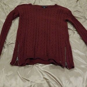 Maroon AE sweater
